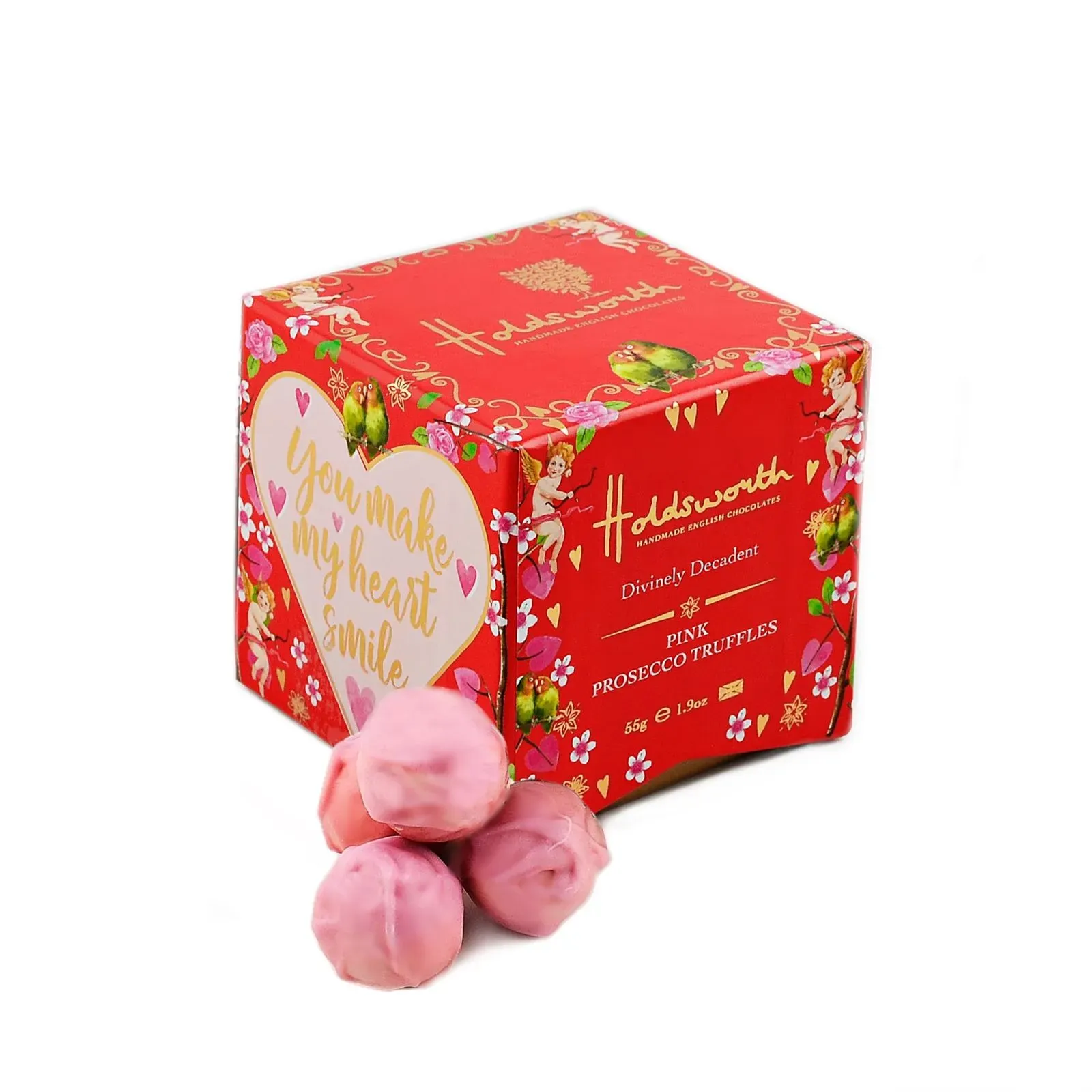 Holdsworth Chocolates Petite Pink Prosecco Truffles