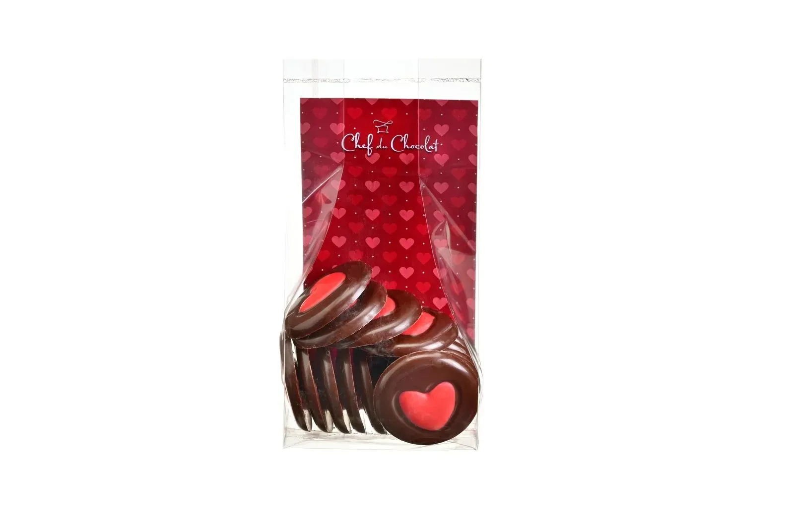 Van Ham Dark Chocolate Heart Medallions