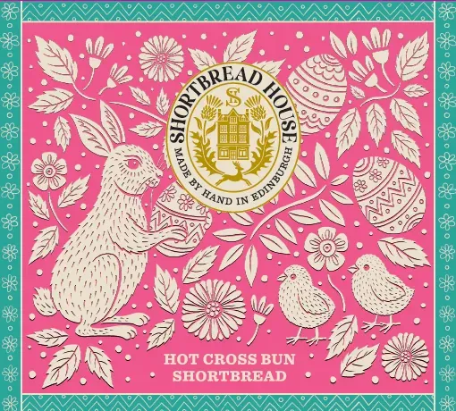 Shortbread House of Edinburgh Hot Cross Bun Shortbread