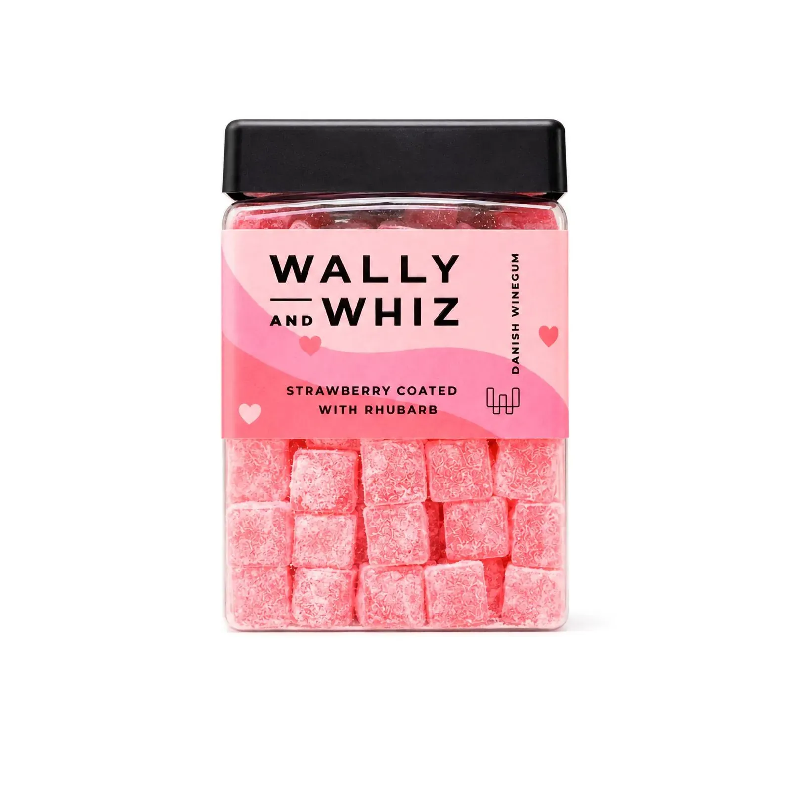 Wally & Whiz Strawberry Wine Gum with Rhubarb Dust