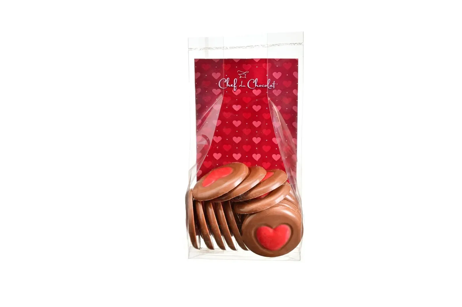 Van Ham Milk Chocolate Heart Medallions