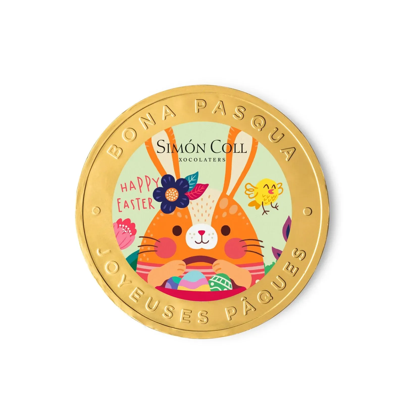 Simon Coll Milk Chocolate Easter Medalion