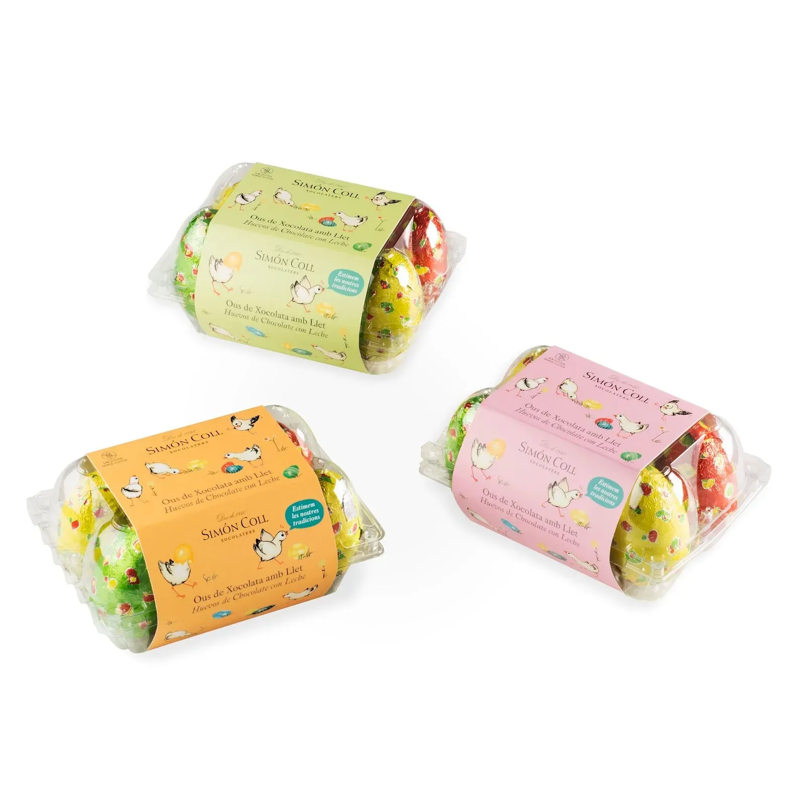 Simon Coll Carton of Milk Chocolate Eggs