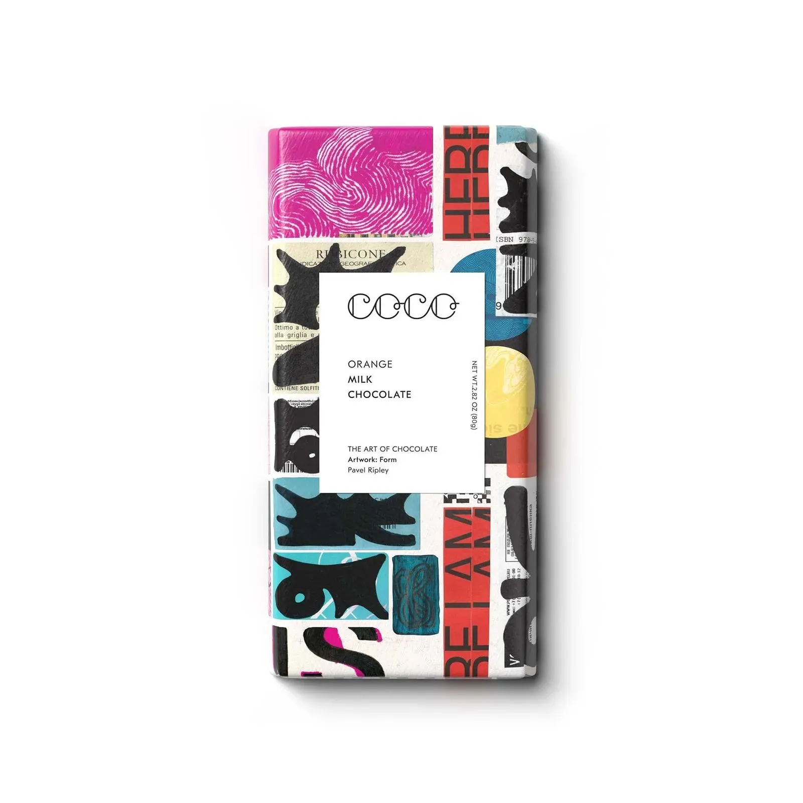 Cocoa Chocolatier Orange Milk Chocolate