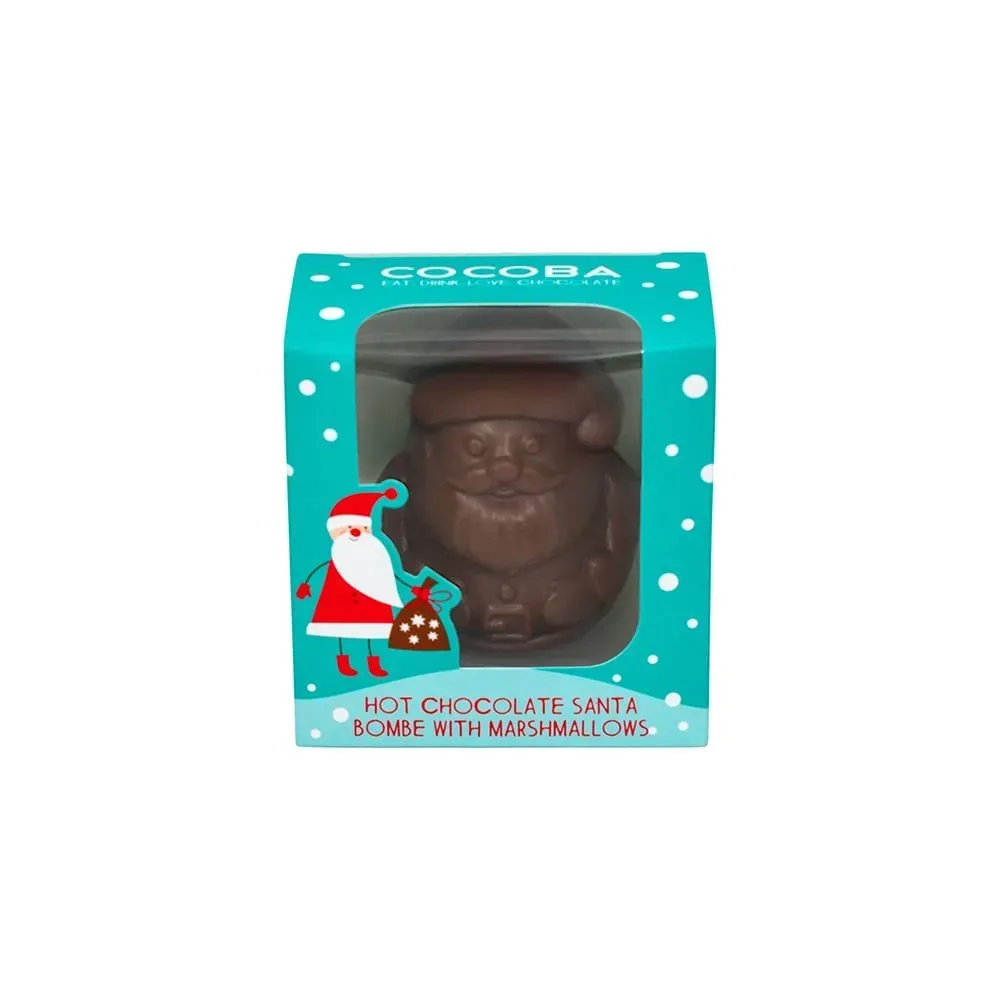 Cocoba Christmas Santa Hot Chocolate Bombe