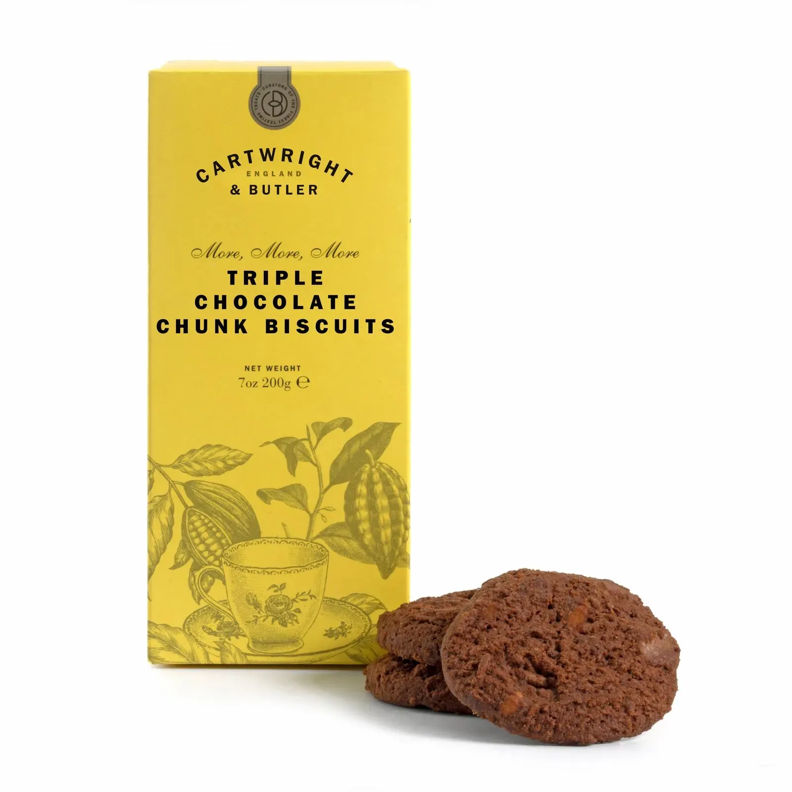 Cartwright & Butler Triple Chocolate Chunk Biscuits
