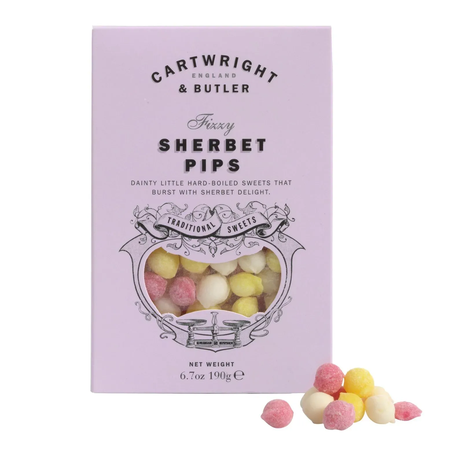 Cartwright & Butler Sherbet Pips Sweets