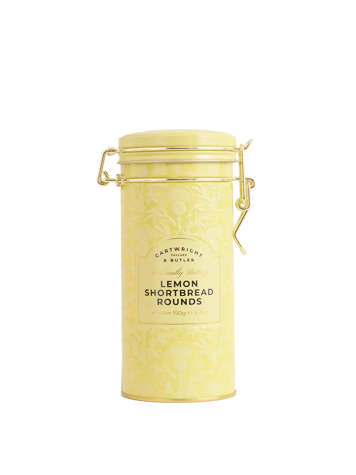 Cartwright & Butler Lemon Shortbread Rounds Tin