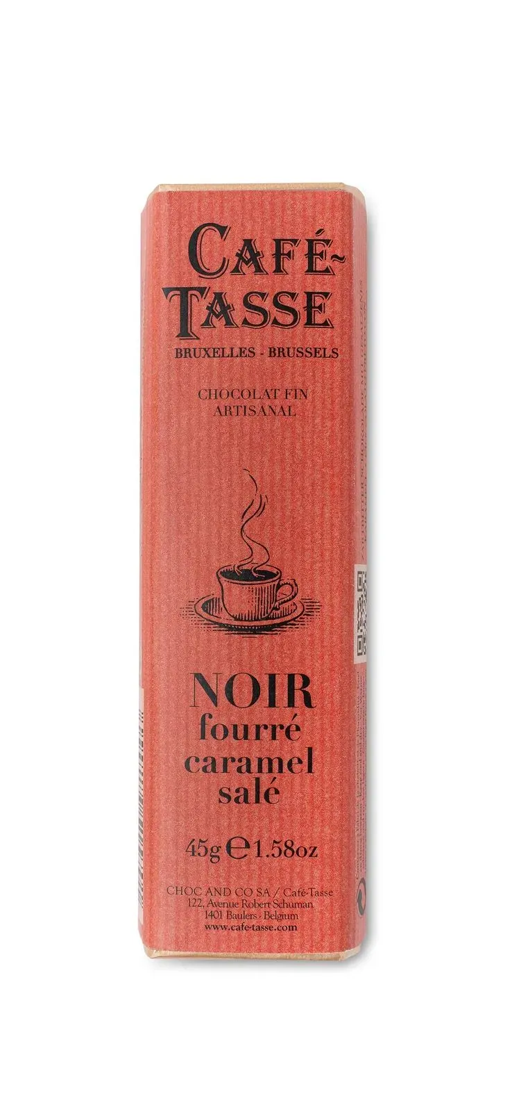 Cafe Tasse Dark Chocolate with Salted Caramel