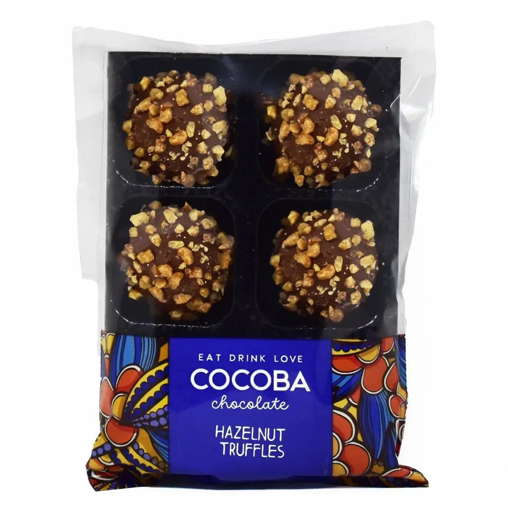 Cocoba Hazelnut Chocolate Truffles