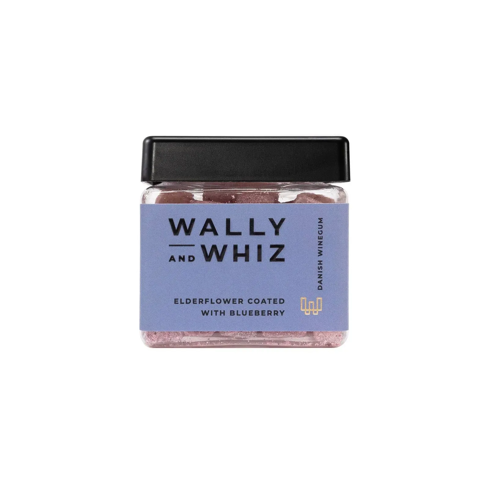 Wally & Whiz Elderflower Wine Gum with Blueberry Dust