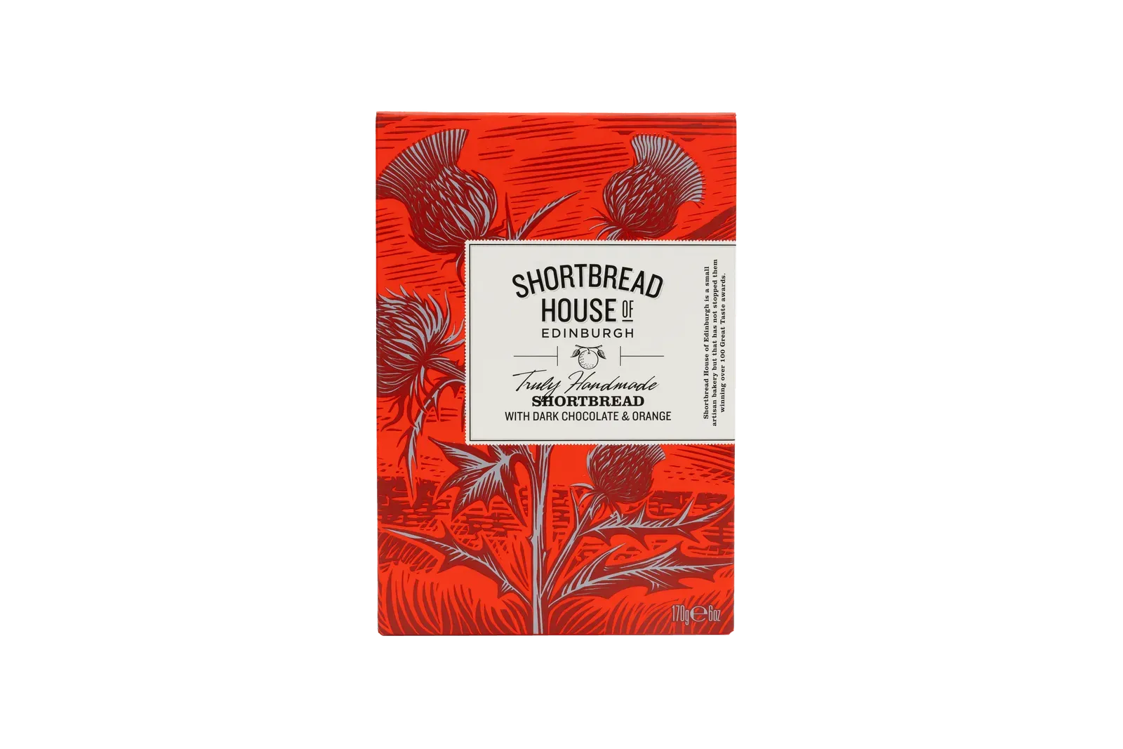 Shortbread House of Edinburgh Box of Chocolate & Orange Shortbread Fingers
