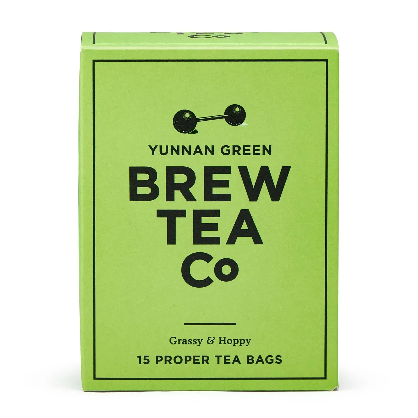 Brew Tea Co. Green Tea - 15 Proper Tea Bags