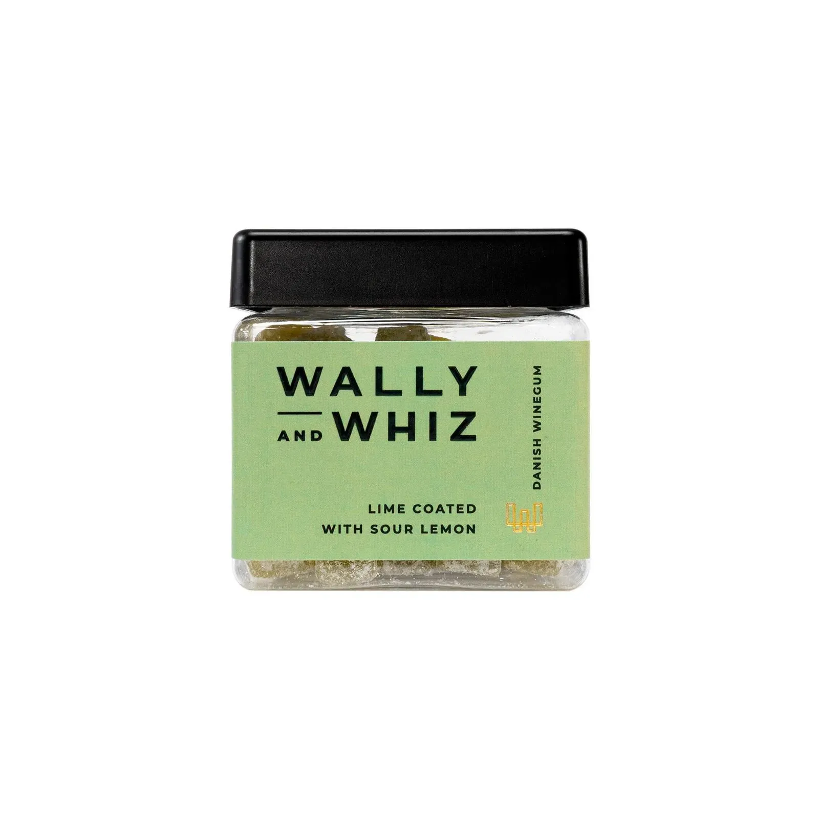 Wally & Whiz Lime Wine Gum with Lemon Dust