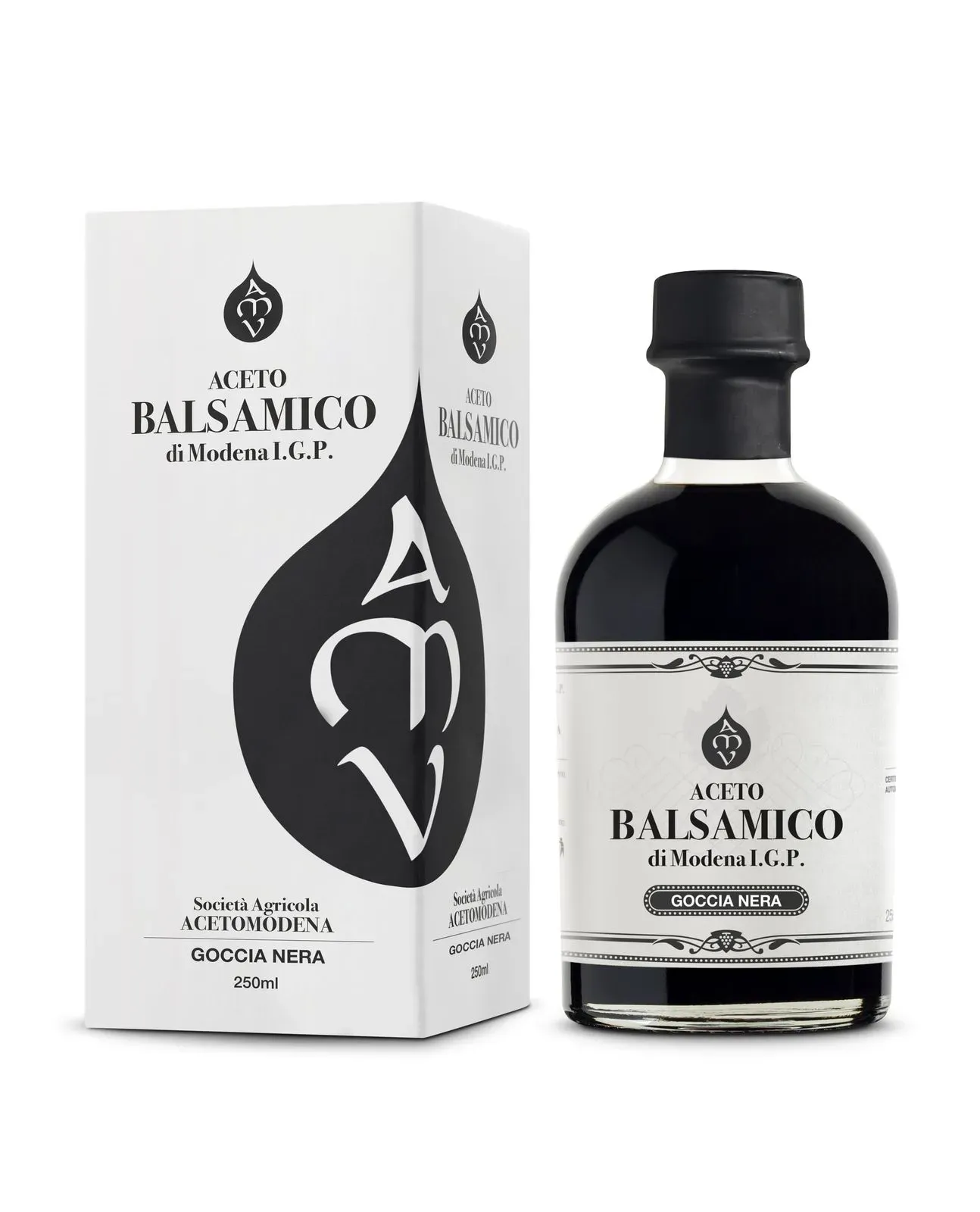 Acetomodena Balsamic Vinegar Goccia Nera (Black) Medium Density