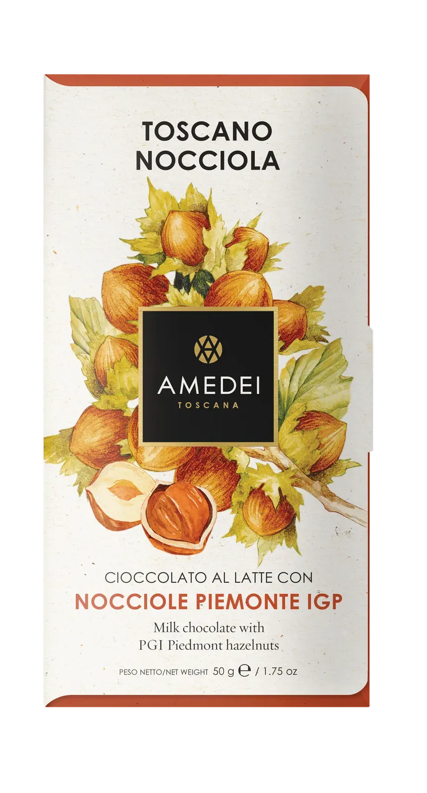 Amedei Milk Chocolate with Hazelnuts