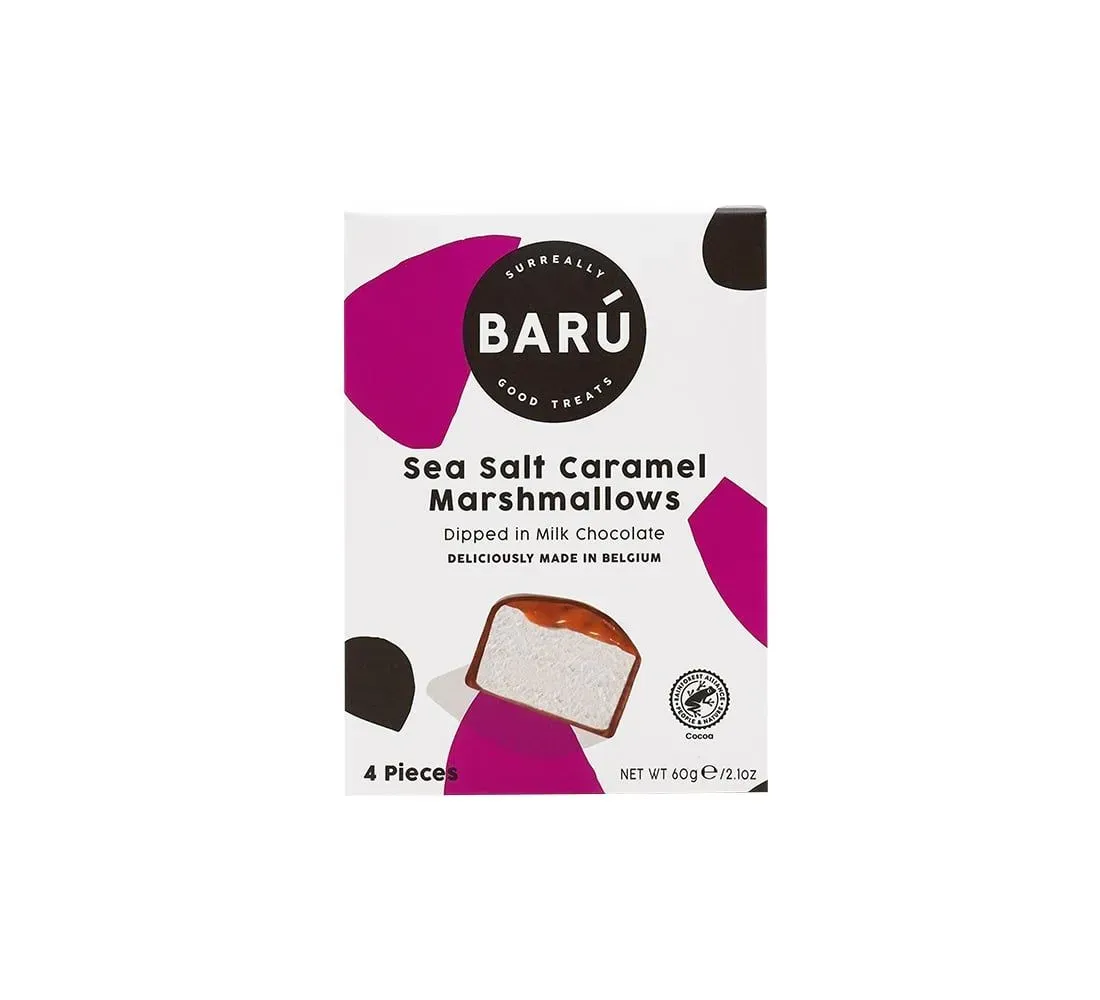 Baru Milk Chocolate Sea Salt Caramel Marshmallows