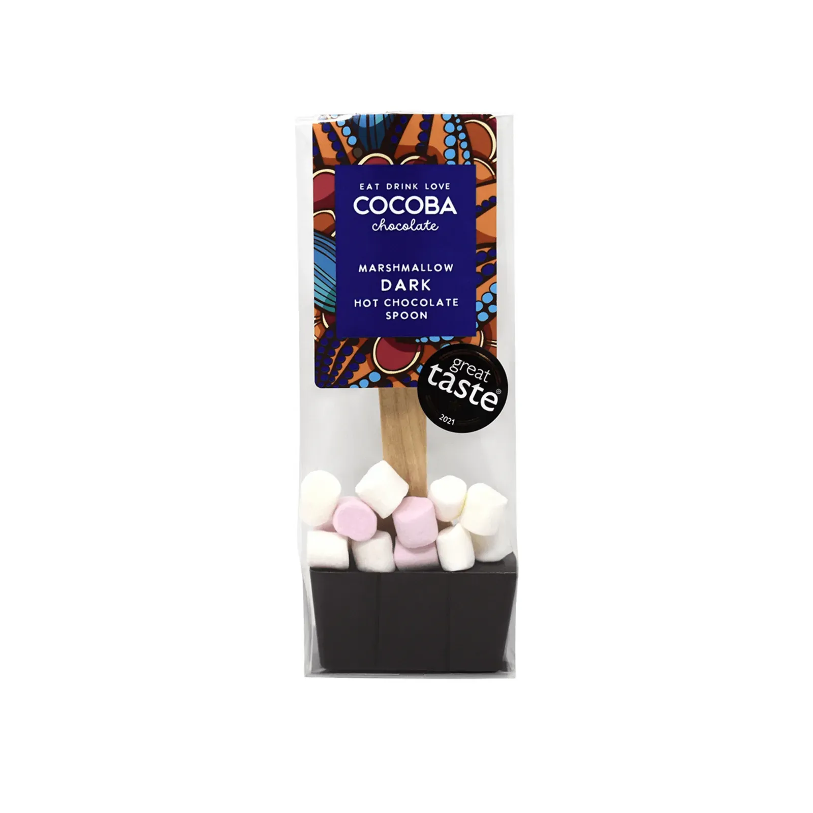 Cocoba Marshmallow Dark Hot Chocolate Spoon