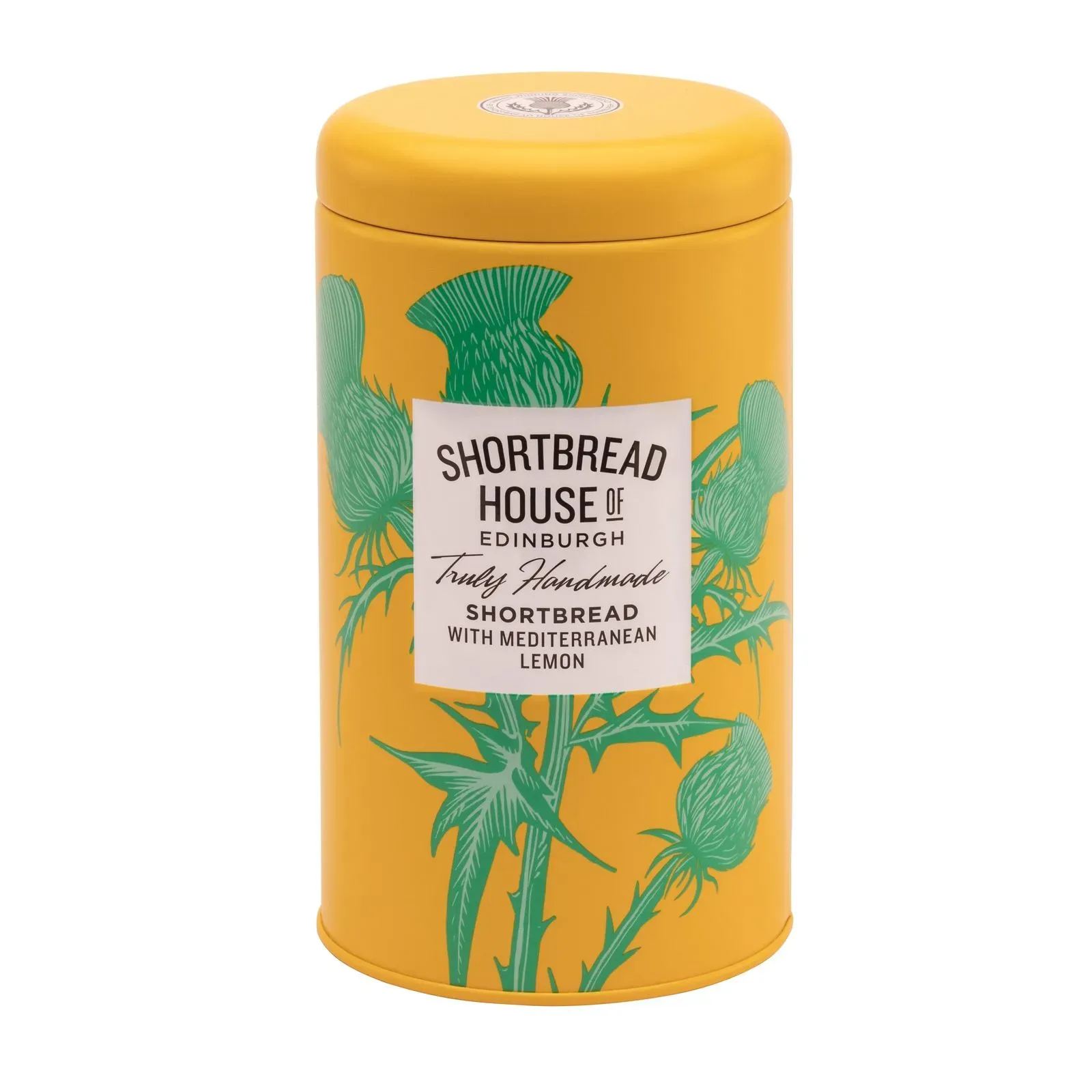 Shortbread House of Edinburgh Short Tin - Shortbread with Mediterranean Lemon