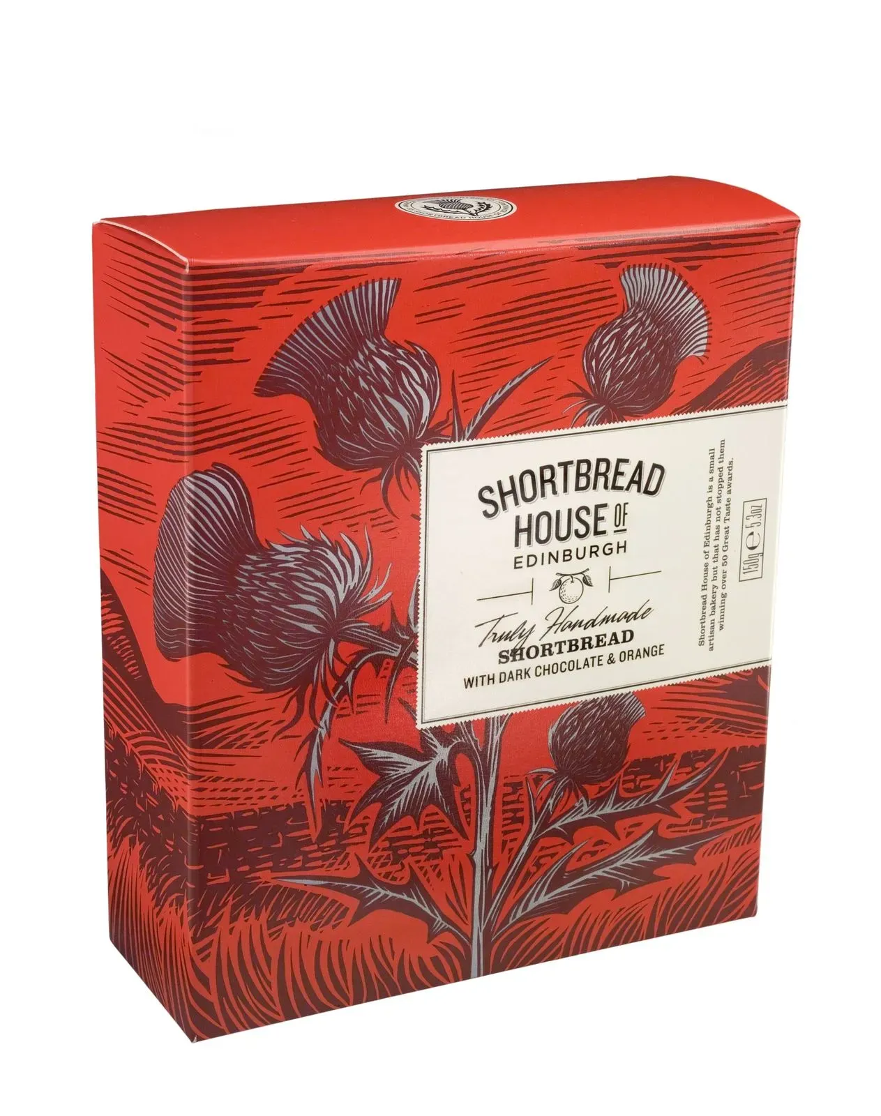 Shortbread House of Edinburgh Mini Shortbread Biscuits - Dark Chocolate & Orange
