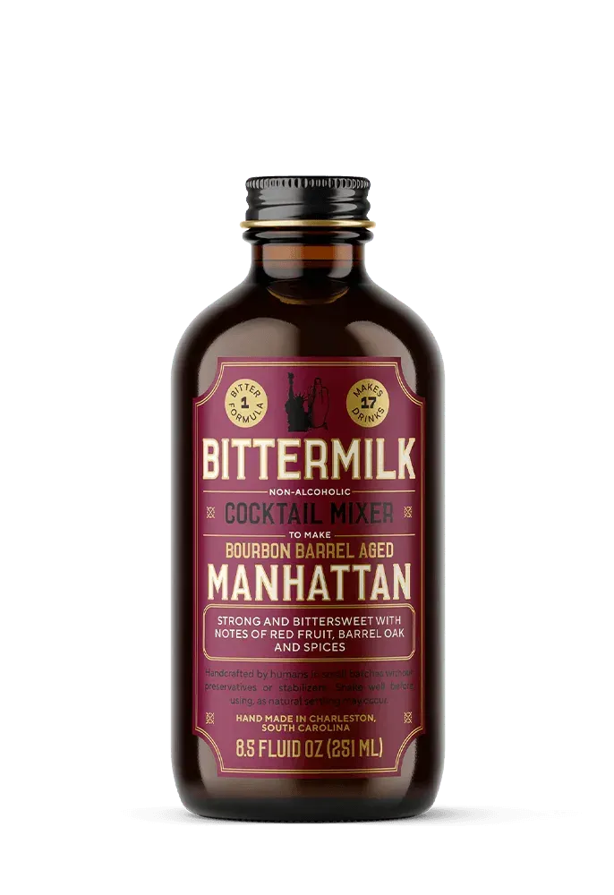 Bittermilk Bourbon Barrel Aged Manhattan