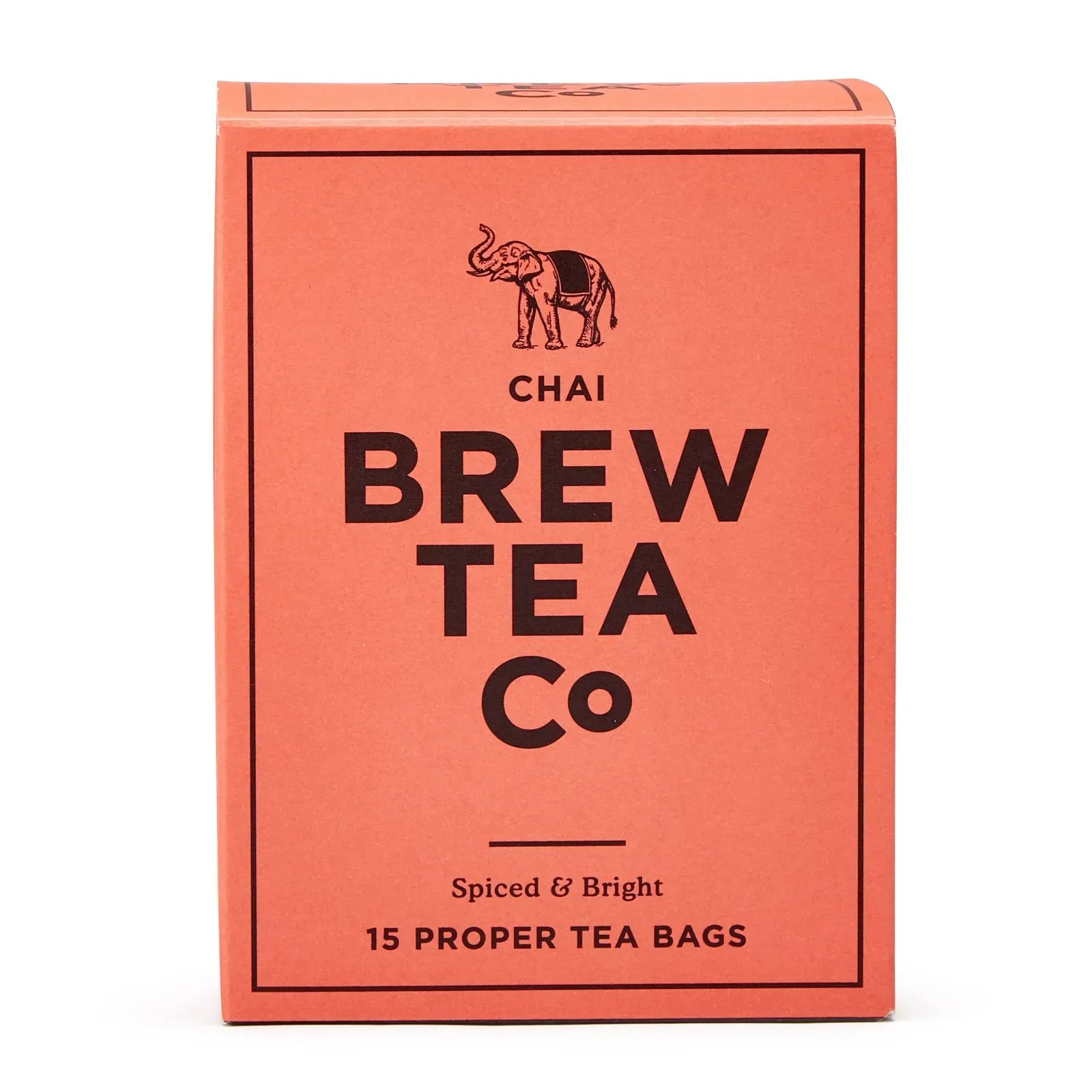 Brew Tea Co. Chai Tea - 15 Proper Tea Bags