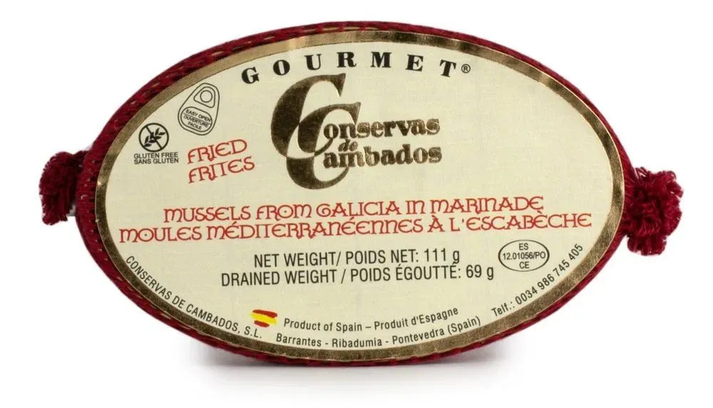 Conservas de Cambados Mussels from Galicia in Marinade