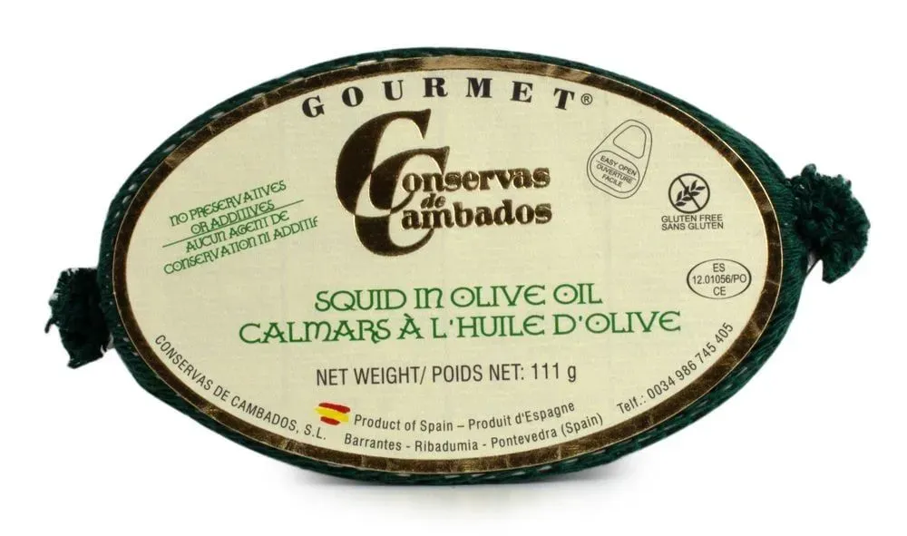 Conservas de Cambados Squid in Olive Oil