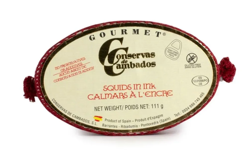 Conservas de Cambados Squid in Ink