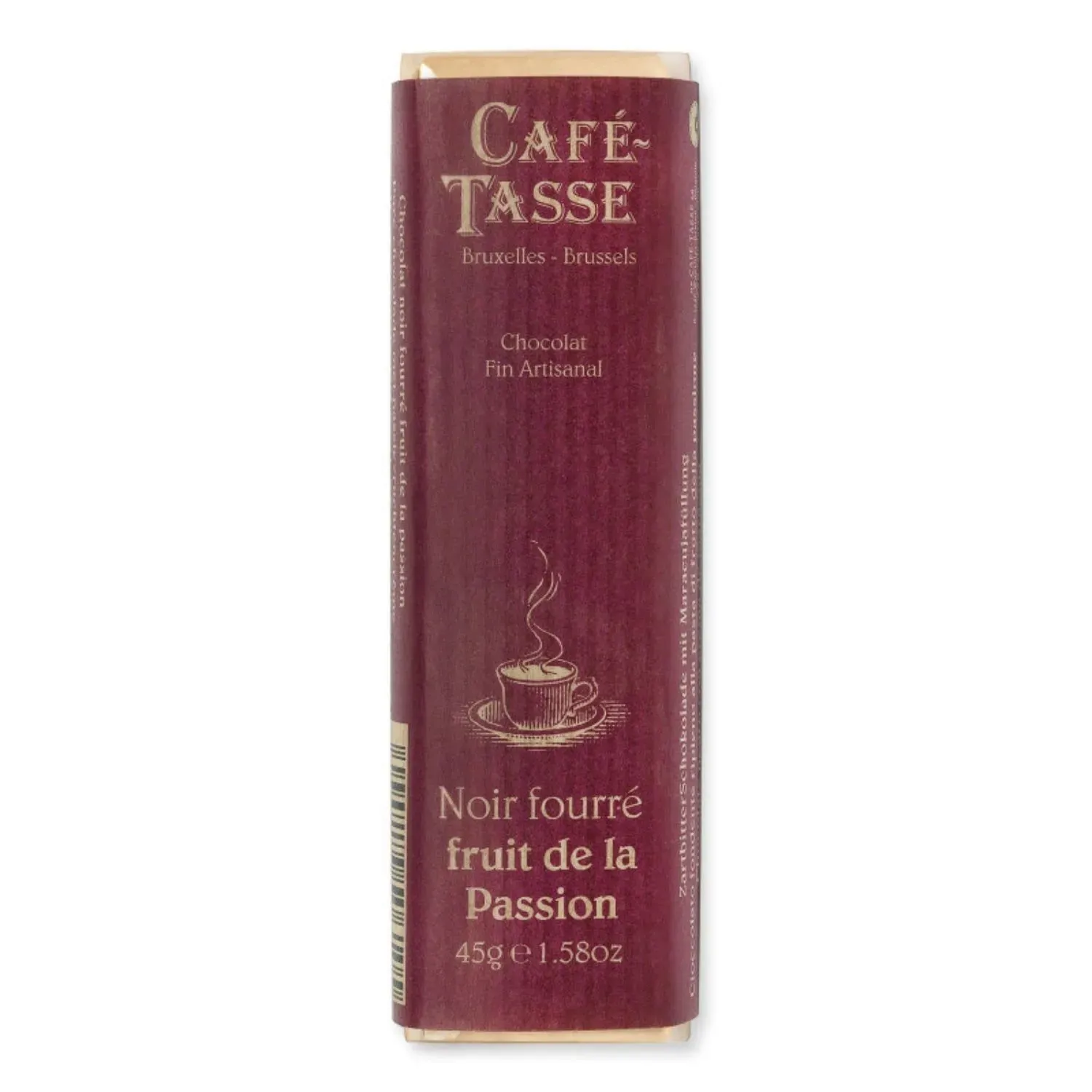 Cafe Tasse Dark Chocolate with Passionfruit