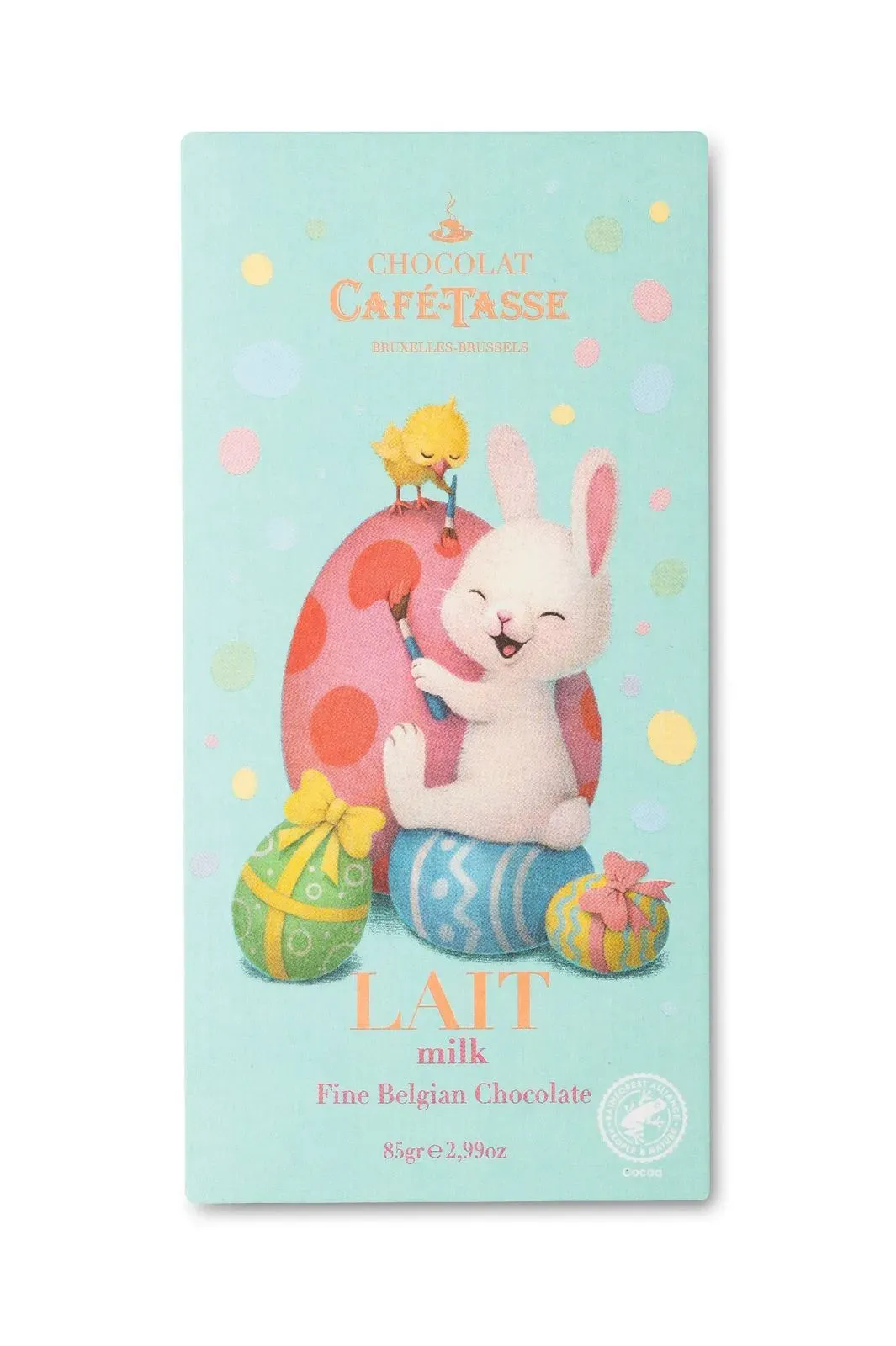 Cafe Tasse Milk Chocolate Easter Bar