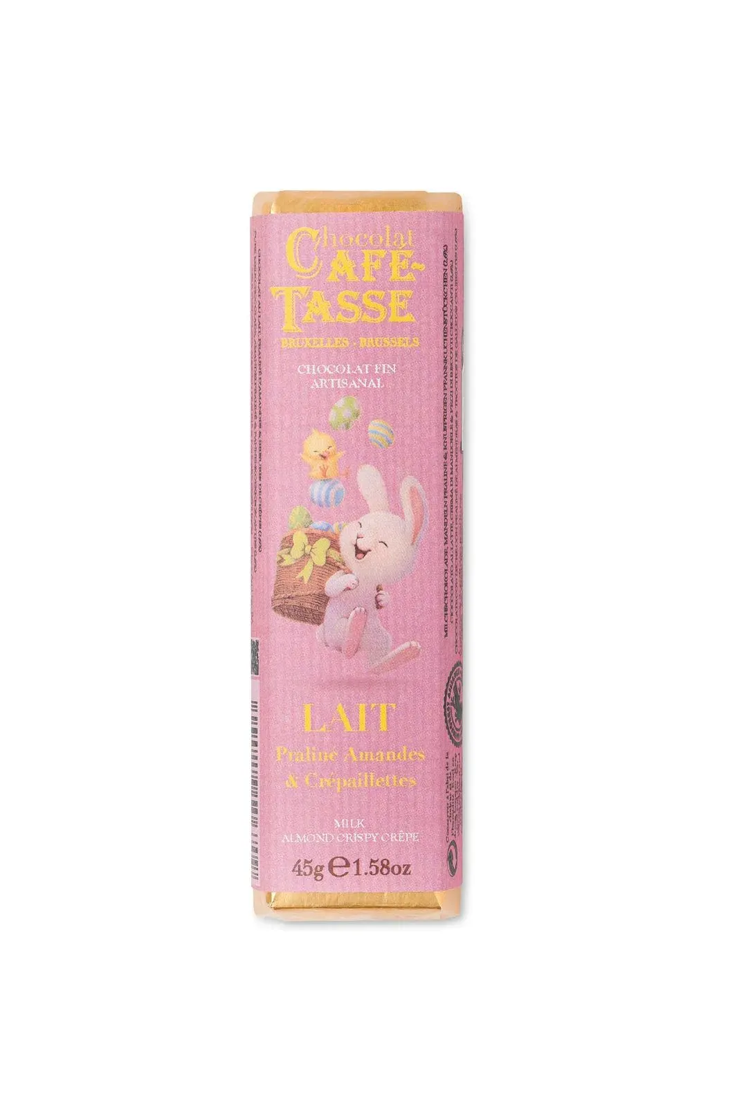 Cafe Tasse Milk Chocolate filled with Praline