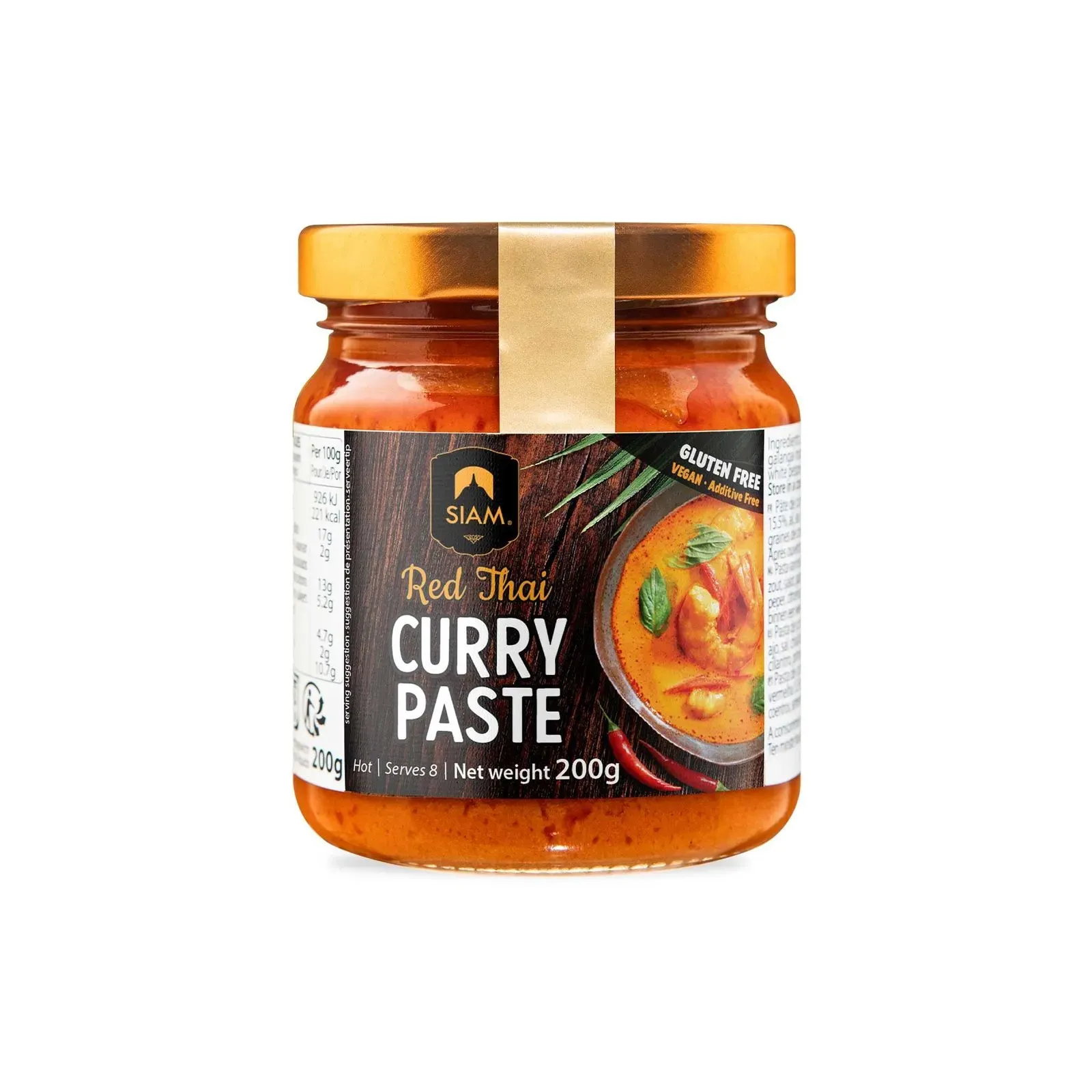 DeSiam Red Curry Paste (Jar)