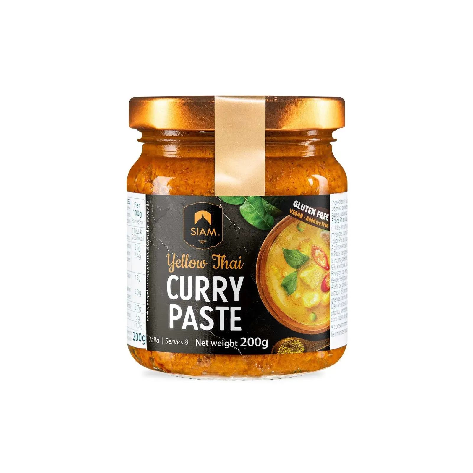 DeSiam Yellow Curry Paste (Jar)
