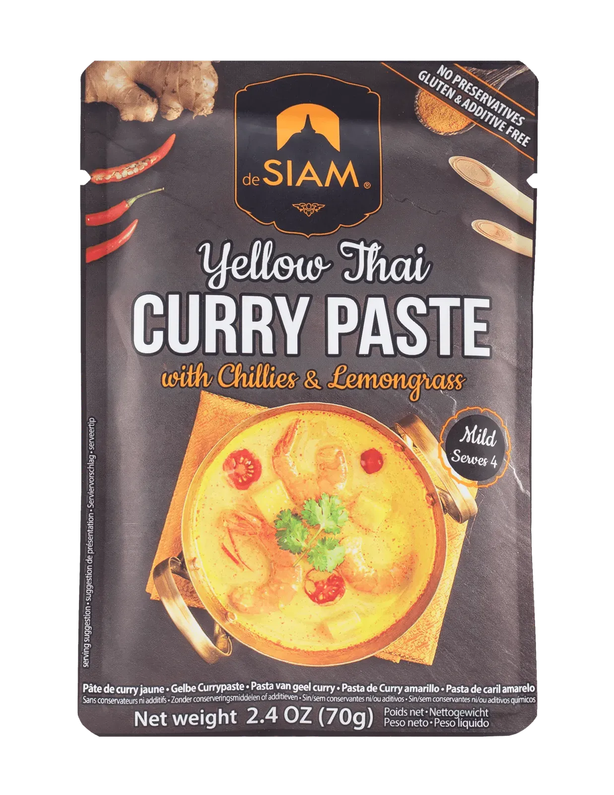DeSiam Yellow Curry Paste