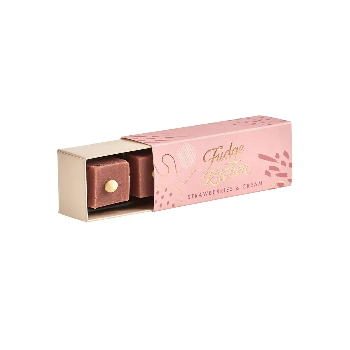 Fudge Kitchen Strawberries & Cream Fudge Slider 3-Piece