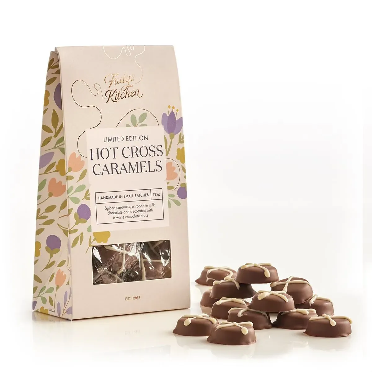 Fudge Kitchen Hot Cross Bun Caramels