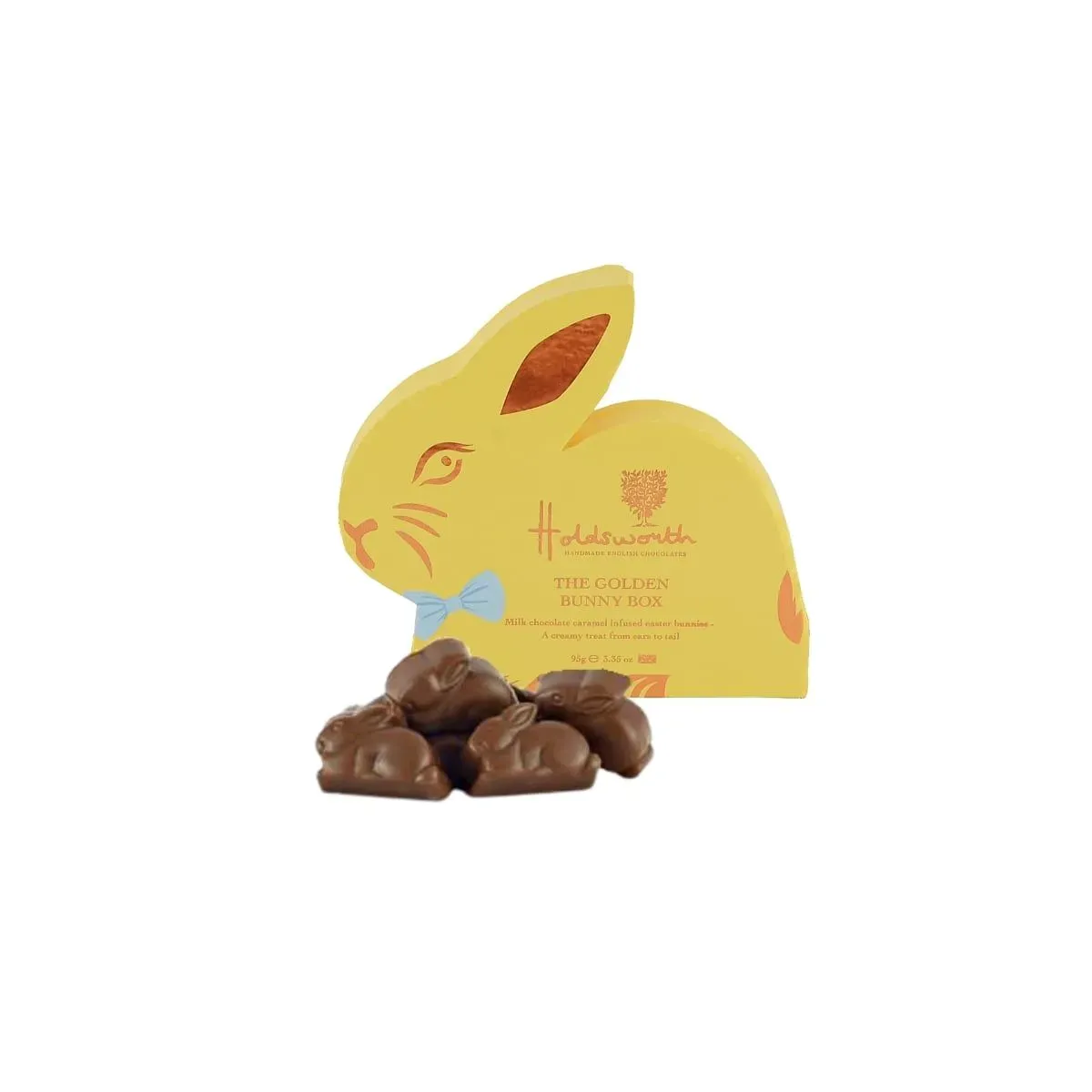 Holdsworth Chocolates Caramel Milk Chocolate Bunny
