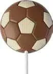 Ickx Soccer Chocolate Lollipops