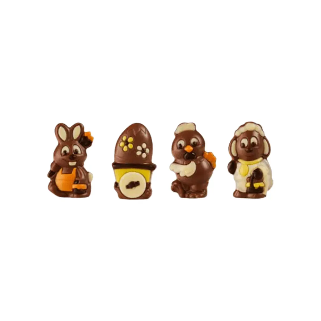 Ickx Easter Figurine Assortment (Bunny/Egg/Chick/Sheep)