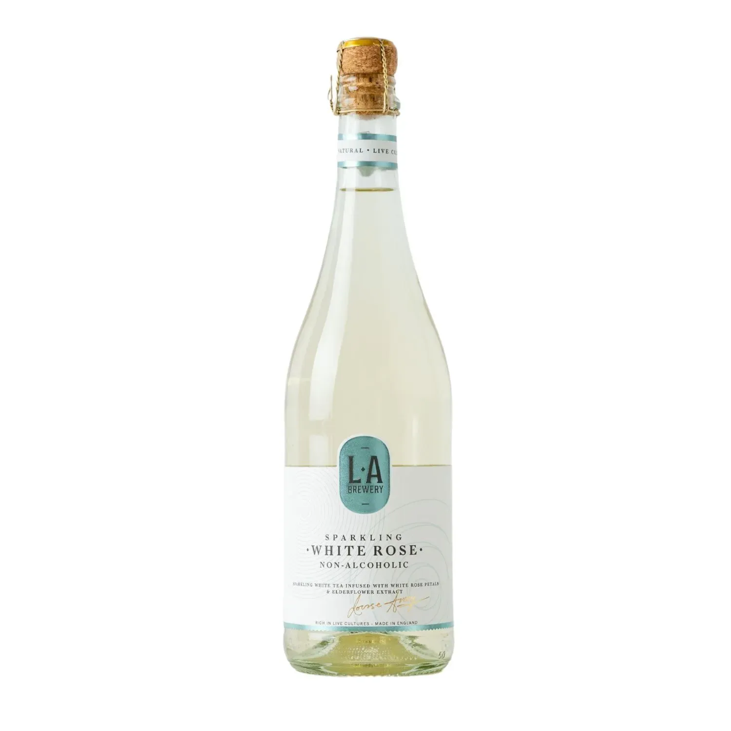 LA Brewery White Rose Non-Alcoholic Sparkling Kombucha