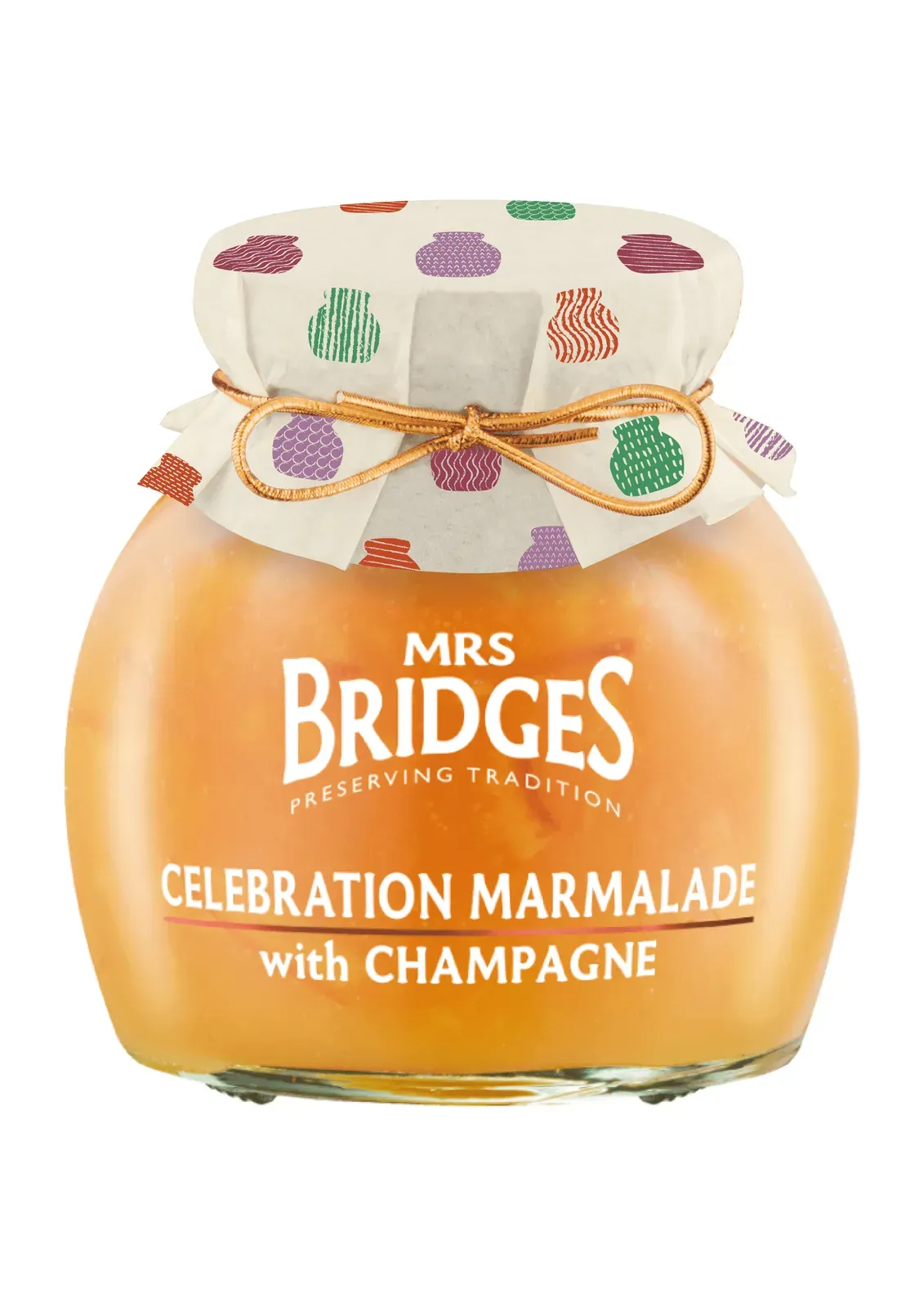 Mrs. Bridges Celebration Marmalade with Champagne