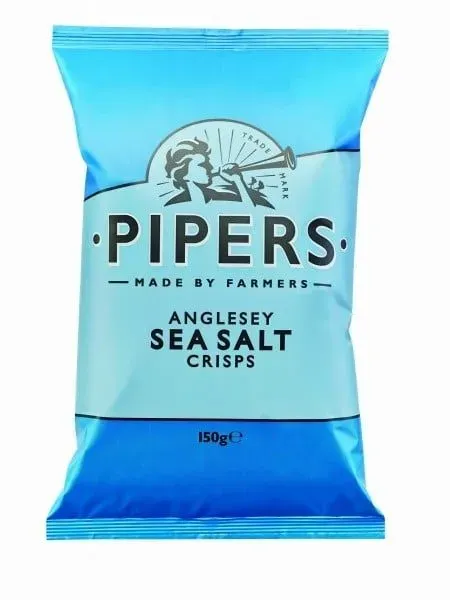 Pipers Crisps Anglesey Sea Salt Crisps