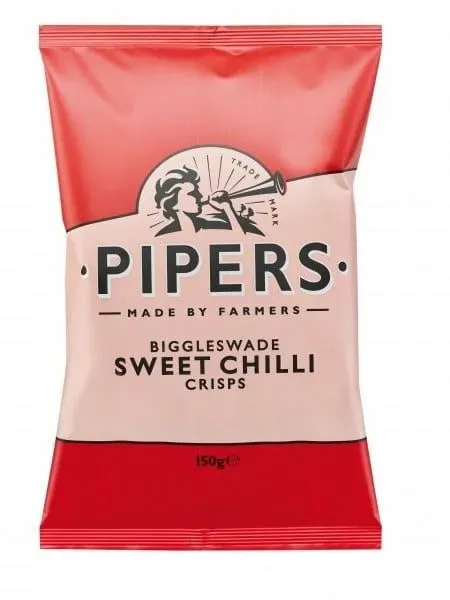 Pipers Crisps Biggleswade Sweet Chilli Crisps