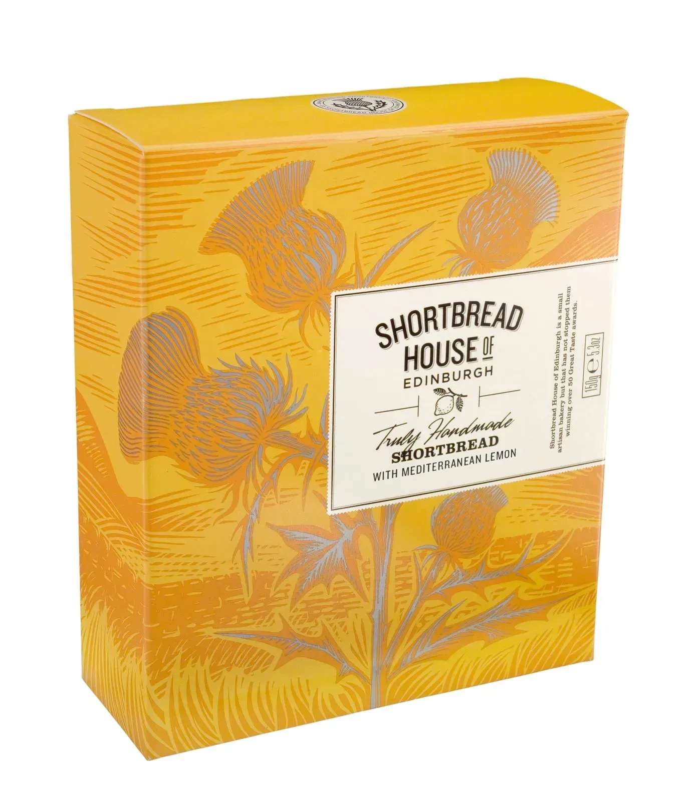 Shortbread House of Edinburgh Mini Shortbread Biscuits - Mediterranean Lemon