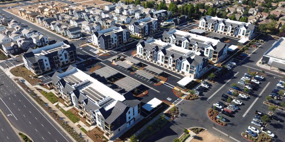 Birds eye view of exterior 