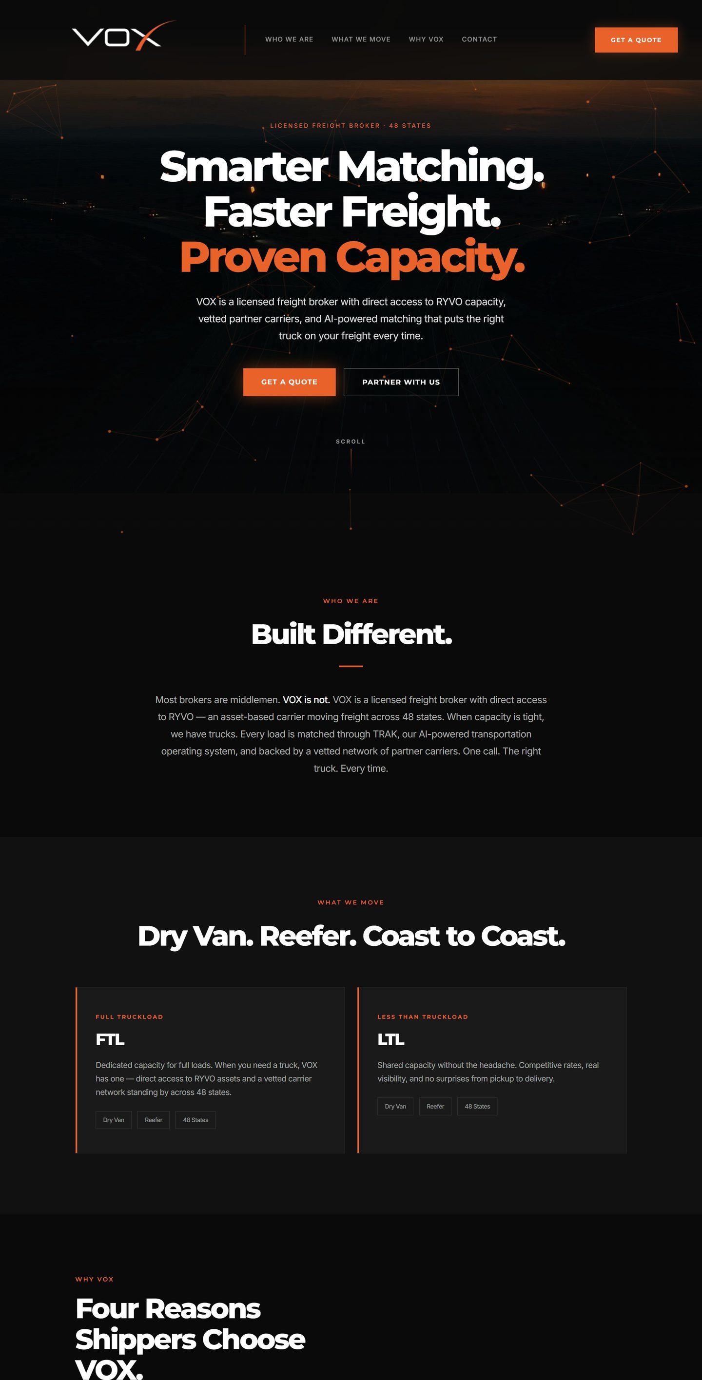 VOX website