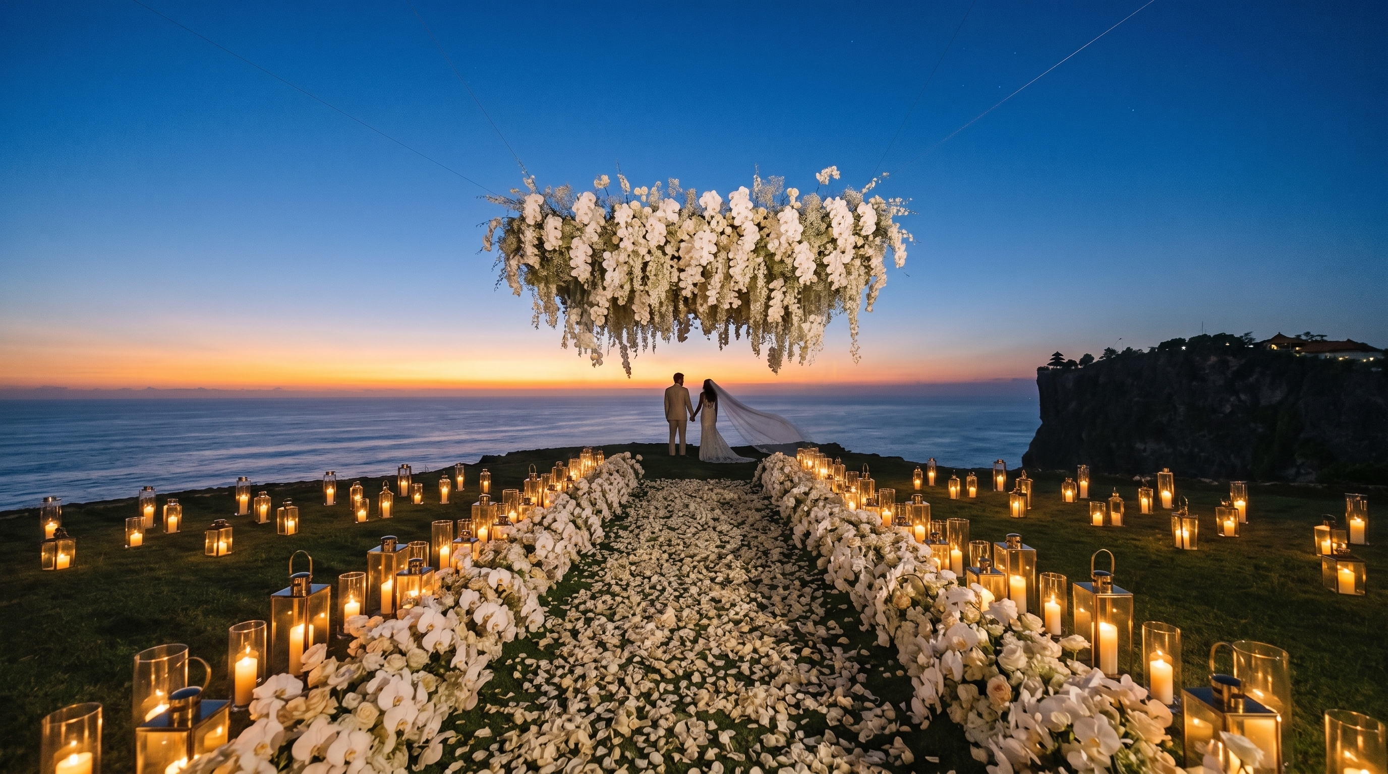 Real wedding in Bali