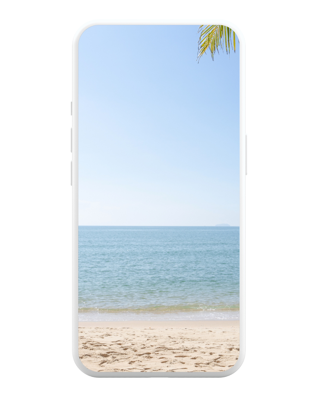 Phone lock screen with push notifications