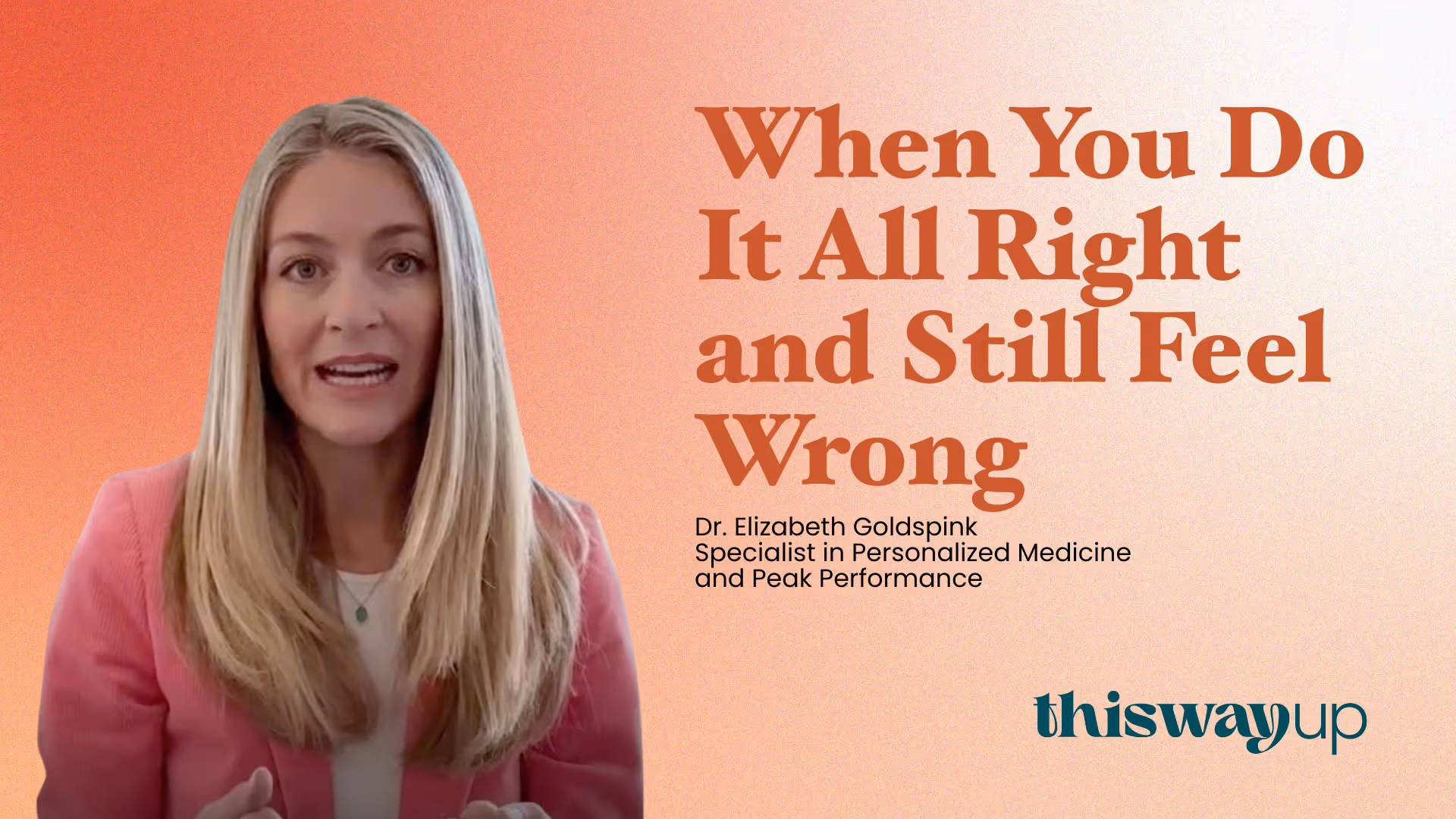Checking Every Box Still Feeling Off | Why Wellness Needs Alignment Not Perfection